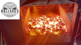 Having TROUBLE Getting Your Coal Fire Started? TRY THIS! | How I Start A Coal Fire QUICK  Coal Stove