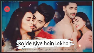 Sajde kiye hain lakhon 😌 (song) ft.Tejasswi prakash, Simba nagpal #prarish  @kaif_creations