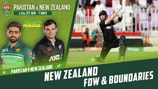 Let's Recap New Zealand's Fall of Wickets And Boundaries | 1st ODI 2023 | PCB | M2B2T