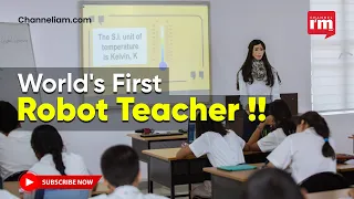 World's First Robot Teacher Introduced at Indus International School in Bangalore