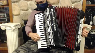 4646 - Black Weltmeister Cantus IV Piano Accordion LMMH 41 120 $2999