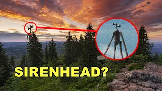 DROHNE erwischt SIREN HEAD in VERLASSENEM WALD!! | WOTSIT TV