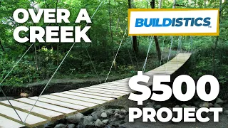 DIY Suspension Bridge - 54' Span