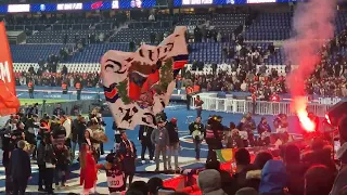 Hommage du Virage Auteuil au Capi Marquinhos : 436 matchs !