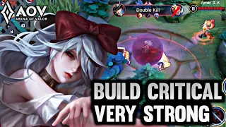 Sinestrea Build Critical Very Strong | Arena of valor | LiênQuânMobile | RoV | 傳說對決