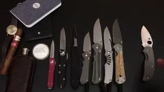 EDC Pocket Dump! Microtech Ultratech, Chris Reeve Inkosi and Spyderco Sage 2!