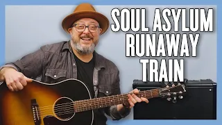 Soul Asylum Runaway Train Guitar Lesson + Tutorial
