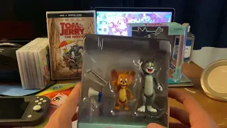Tom and jerry Movie moments action figure unboxing.