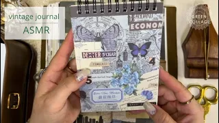 ASMR | コラージュ | vintage journal | travelers note🌱