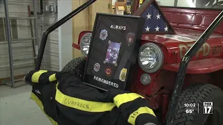 'Rest easy on your route, Gail': A bell to remember her by at the Overisel Township Fire Department