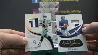 Hai's 2019 Panini Immaculate NFL Football 2 Box Break