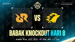 [ID] M4 Knockout Stage Hari 8 - RRQ Hoshi vs ONIC Game 3