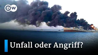 Brand auf dem iranischen Marineschiff "Charg" - was steckt dahinter? | DW Nachrichten