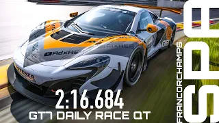 GT7 | Daily Race B @ SPA FRANCORCHAMPS | Quali QT | McLaren 650S GT3 | 2:16.684 | Setup