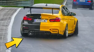 Nürburgring Highlights in WET Slippery Conditions! 03 10 2021 Touristenfahrten Nordschleife