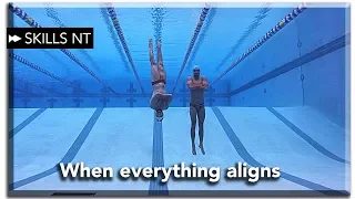 The perfect practice. Swimming motivation