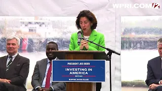 VIDEO NOW: Secretary Gina Raimondo speaks on new NOAA base in Newport