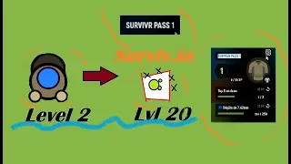 SURVIV.IO NEW UPDATE : NEW SURVIVR PASS !!!!!! (skin and item)