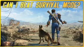 Can I Survive Fallout 4's SURVIVAL MODE? - Part 12 [Live]