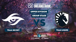 Team Secret vs Team Liquid - DreamLeague Season 15 DPC WEU - Dota 2 Highlights