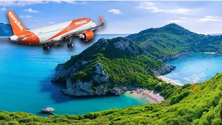 MSFS 2020 - Afternoon Landing in Corfu - A320neo EasyJet Colours