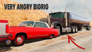 BeamNG Drive - Cars vs RoadRage #6 (TruckRage)