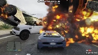 GTA 5 100 Tons Super Car Rampage #1 HD Grand Theft Auto 5