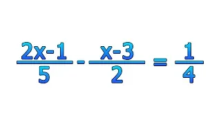 Ecuación con Fracciones - Ecuaciones con Números Racionales #1