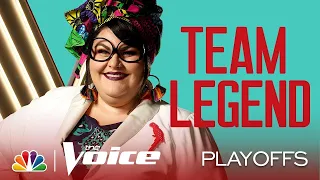 Katie Kadan Channels Lady Gaga with "Always Remember Us This Way" - The Voice Top 20 Live Playoffs