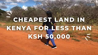 THE CHEAPEST LAND IN KENYA  FOR LESS THAN KSH 50,000 IN KITUI COUNTY//Miss Eva Wambui