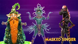 Gnome and Medusa Costumes REVEALED - Masked Singer season 9