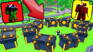 🤯WOAH!!🔥I OPENED 1,000 SCARY CRATES FOR THIS!!😍 Toilet Tower Defense | EP 73 PART 2 Roblox