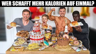 Wer schafft mehr Kalorien? Cheatday Challenge nach dem Wettkampf!