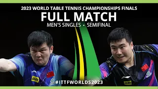 FULL MATCH | FAN Zhendong vs LIANG Jingkun | MS SF | #ITTFWorlds2023