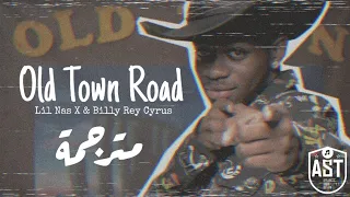 Lil Nas X & Billy Ray Cyrus - Old Town Road | Lyrics Video | مترجمة