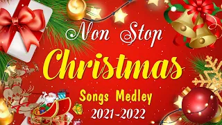 Non Stop Christmas Songs Medley 🎅🎄🎁 Top 100 English Christmas Songs Of All Time⛄Merry Christmas 2022