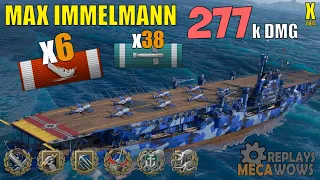 Max Immelmann SAVE THE GAME LAST MIN 6 Kills & 277k Damage | World of Warships Gameplay