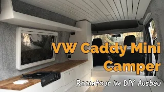 VW Caddy Mini-Camper | Roomtour im DIY Ausbau