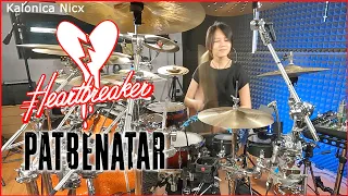 Pat Benatar - Heartbreaker | drum cover by Kalonica Nicx