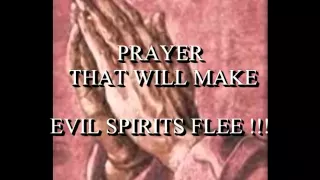 HOW TO PRAY AGAINST EVIL SPIRITS (DEMONS)