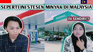 PERBEDAAN STESEN MINYAK DI MALAYSIA DAN INDONESIA INI MEMBUAT KITA KAGET | Indonesia React