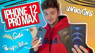 ПОРЪЧАХ СИ iPhone 12 PRO MAX В СИНЬО И ЗЛАТНО