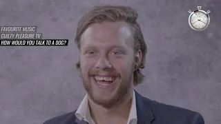 One minute with David Pastrnak