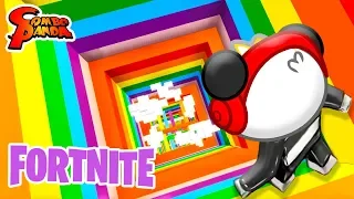 EPIC RAINBOW DROPPER IN FORTNITE ! Let's Play Impossible Fortnite Mini Game