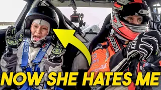 NEVER take your WIFE on your RACECAR