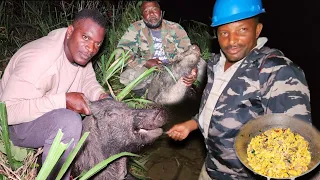 Epic Night Hunt For Massive Wild Boar - You Won't Believe What Happened!