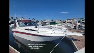 Sea Ray 270 Sundancer "SERENDIPITY"  Walk Around  PART 1 by South Mountain Yachts, (949) 842-2344