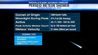 The Perseid Meteor Shower explained