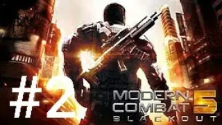 Прохождение Modern Combat 5:Blackout. Часть 2. Путь солдата.