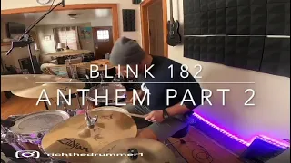 Anthem part 2 - Blink 182 ( drum cover )